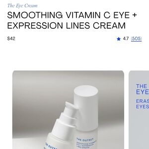 Smoothing Vitamin C Eye + Expression Lines Cream — White